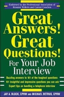 Great Answers! Great Questions! For Your Job Interview артикул 10687c.