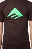 Футболка Emerica Triangle 7 0 Dark Chocolate артикул 10556c.